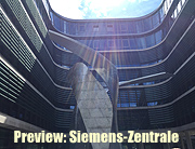 Siemens Headquarter: Vorab-Besichtigung der Siemens Konzernzentrale am 14.06.2016: eröffnet wird die Hightech-Zentrale in München am 24.06.2016 (©Foto: Martin Schmitz)